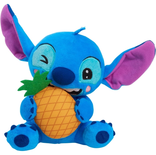 SET of Collectible LIMITED EDITION Disney Stitch with Pineapple 7-inch Plush Stuffed Animal, and Angel with Strawberry