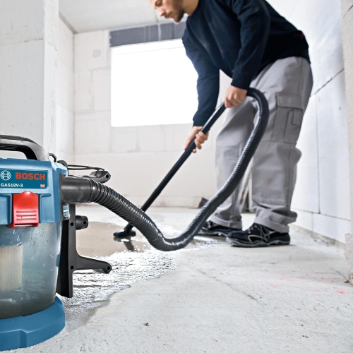 BOSCH GAS18V-3N 18V 1.6 gallon Vacuum Bare Tool , Blue