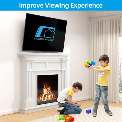 Tilting TV Wall Mount for Most 48-120 inch Flat Curved TVs up to 200 lbs,Heavy Duty TV Mount Max VESA 800x600mm,Wall Mount TV Bracket Fit 16"18"24"