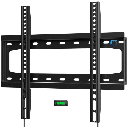 Fixed TV Wall Mount, Low Profile TV Mount for Most 26-65 inch Flat/Curved TVs, Wall Mount TV Bracket with Max VESA 400X400mm Holds up to 100lbs Fits