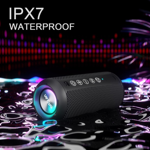 Bluetooth Speaker 35W High Power Super Subwoofer Home Outdoor Waterproof Portable Mini Speaker - pink