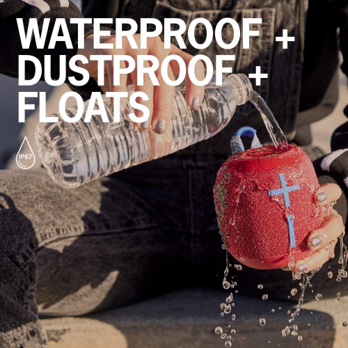 Boîte ouverte - Ultimate Ears Wonderboom 2 - Haut-parleur Bluetooth sans fil portatif, son Big Bass 360, étanche et hermétique à la poussière IP67,