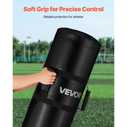 VEVOR 47.2 in Football Tackling Dummy, Blocking Pad Equipment for Practice, Heavy Duty Tackle Dummies with Handles, Great for Contact Kickboxing,