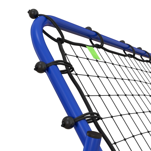 Soozier Adjustable Soccer Rebounder, Volleyball Rebounder Net, Baseball Volleyball Training Equipment Aid for Kickback Target Goal Play, for Kids