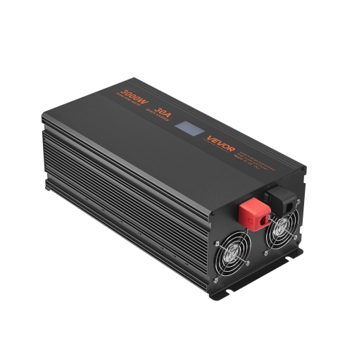 VEVOR 3000W Sump Pump Battery Backup System, Auto Switches to Battery Inverter for Continuous Sump Pump Operation, Pure Sine Wave, LCD Display, for