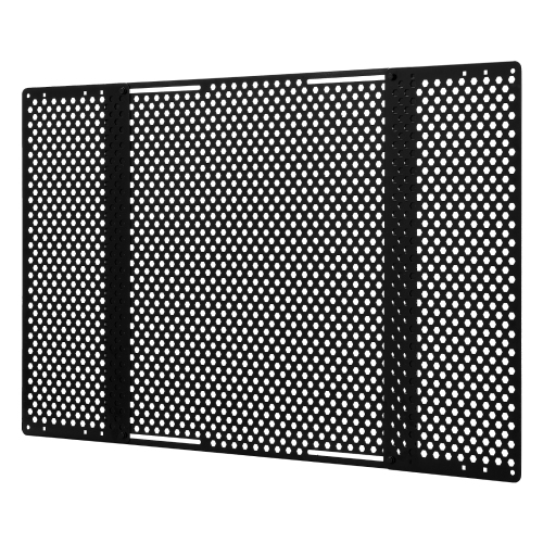 VEVOR 22 to 31.5inch RV Screen Door Protector,Adjustable Door Grille,Easy to Install, Reinforced Breathable Honeycomb Holes,Iron Camper RV Entry
