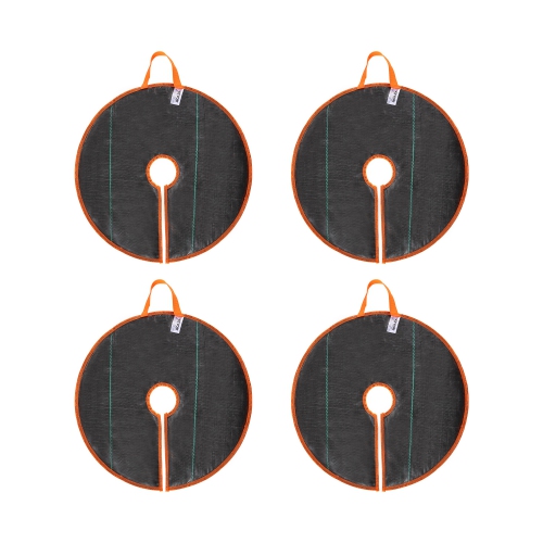 VEVOR 4 Packs 10 Gallons Tree Watering Rings,Self-Watering Tree Bags, Slow Release Tree Irrigation Bags up to 30 Days, Heavy Duty Automatic Drip