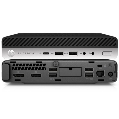 HP 800 G5 Mini / i5‑9500T 2.2 GHz / 16 GB RAM / 512 GB SSD / Windows 11 Pro / WiFi – Business Desktop PC Computer – Refurbished