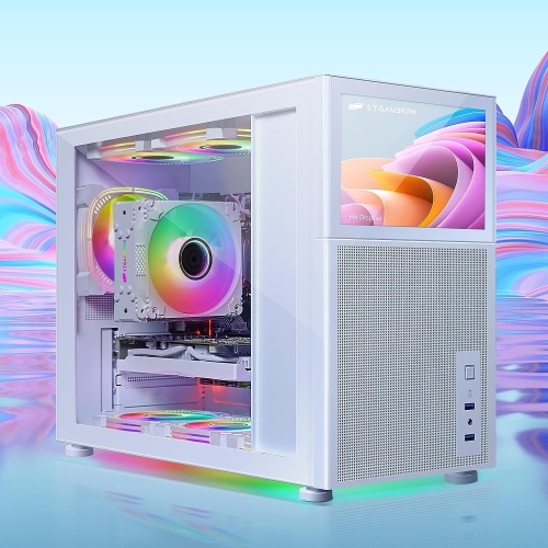 STGAubron Gaming Desktop PC, Intel Core i7-10700KF up to 5.1Ghz, GeForce RTX 2060 Super 8G, 16G DDR4 RAM, 1T SSD, W11H64