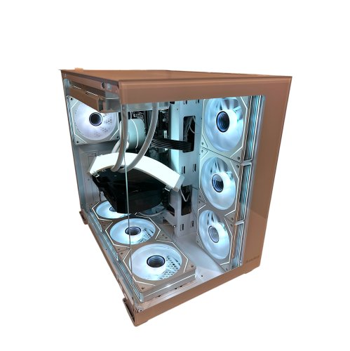 TECHBYTES Icarus | Custom Gaming PC| RTX 5070 | Ryzen 7 7800X3D 4.2 GHz | DDR5 32GB Ram 6000MHz| 1TB NVMeSSD | | Wi-Fi | Win 11 PRO | White