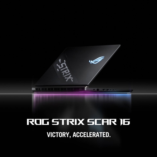 ASUS ROG Strix SCAR 16 Gaming Laptop ( 16” 2.5K 240Hz/3ms Display / Intel Core Ultra 9 / NVIDIA GeForce RTX 5070Ti / 32GB / 1TB / Wi-Fi 7 / Windows