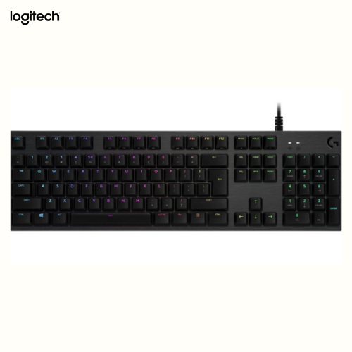 Logitech G512 Lightsync RGB Romer-G Linear Switch Wired Black Mechanical Gaming Keyboard