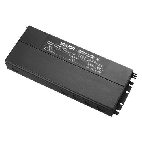 VEVOR 24V 288W Dimmable LED Driver,Triac/ELV/MLV AC to DC Power Supply Transformer for LED Strip Light, Smooth Flicker-Free Dimming,Compatible with