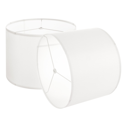 VEVOR  13 In Top X 13 In Bottom X 10 In High Drum Lamp Shade 2 Set, Medium Drum Linen Lampshade, Replacement Lamp Shade for Table Lamps Floor Lamps
