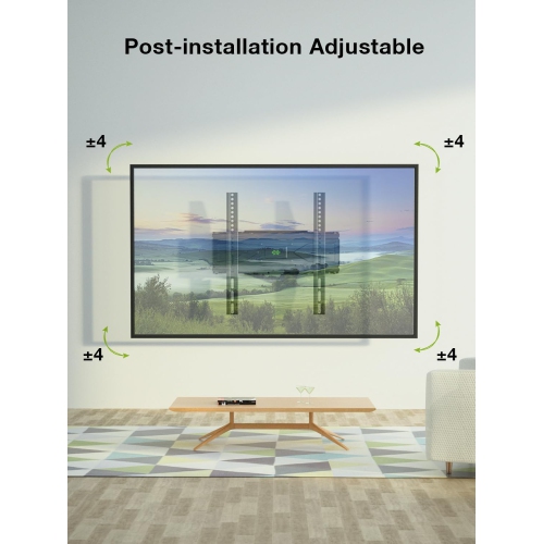 USX MOUNT Full Motion TV Wall Mount for Most 32-70 inch TVs up to 99 Lbs, Wall Mount TV Bracket with Articulating Swivel Tilting, TV Mount Fit 12"