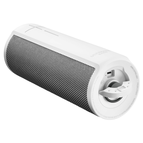 Remis à neuf - Haut-parleur portatif Wi-Fi/Bluetooth MEGABLAST d'Ultimate Ears avec commande vocale mains libres Alexa d'Amazon (étanche) - Blizzard