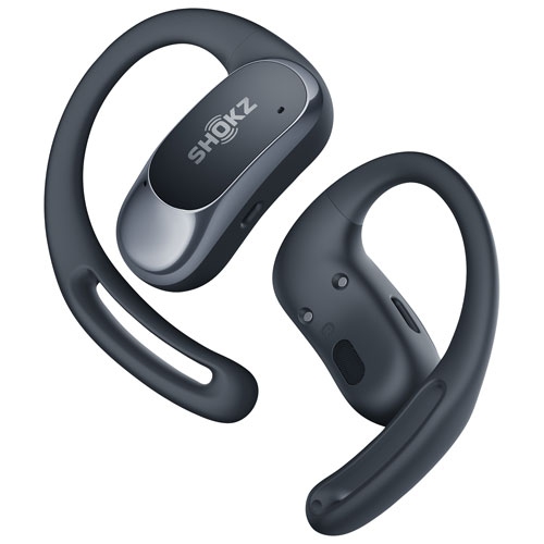 Boîte ouverte - Écouteurs ouverts 100 % sans fil OpenFit Air de Shokz - Noir