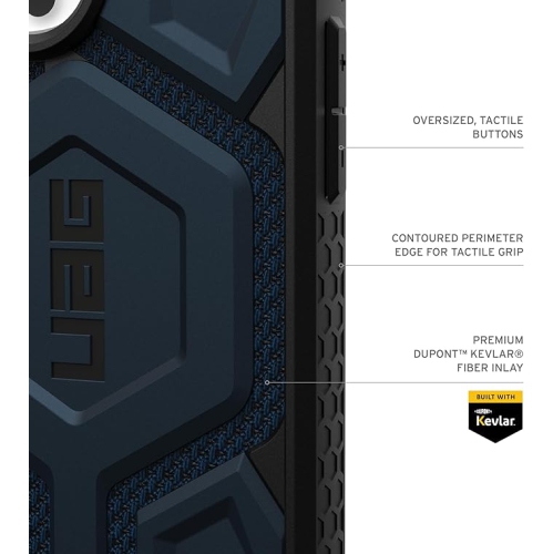 URBAN ARMOR GEAR UAG Designed for iPhone 16 Pro Max Case 6.9" Monarch Pro - Compatible with MagSafe Charging Rugged Heavy Duty Shockproof Anti-Slip