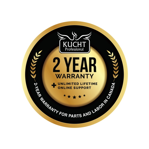 Refroidisseur à vin encastrable Professional de KUCHT 18&nbsp;po à trois zones prêt pour panneau