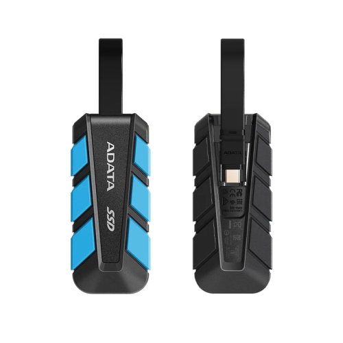 ADATA SC740-2000G-CBU Portable External SC730 2TB USB 3.2 Gen2 Mini Shock and Drop Proof SSD