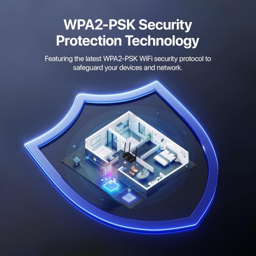 Tenda AC1200 Gigabit WiFi Router AC8 – Dual Band Router for Wireless Internet, 3 x GE Ports, 4x6dBi Antennas, MU-MIMO, IPv6, Guest WiFi, Access Point