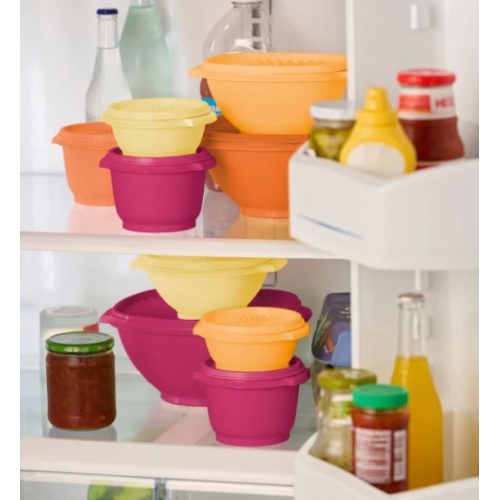 Tupperware , Heritage Collection Food Storage Containers, 32-piece , Red