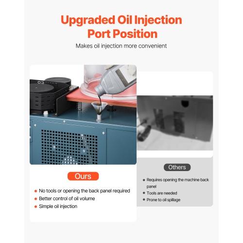 VEVOR Vacuum Investing Casting Machine with Melting Furnace, Convenient Oil Injection Port,All-in-One Machine for Casting Jewelry and Melting Scrap,