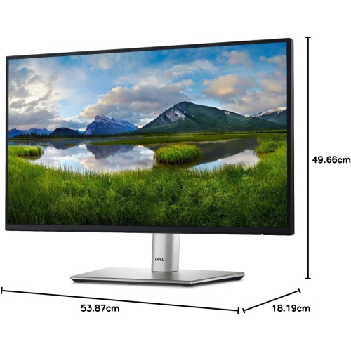 Open Box - Dell P2425H 24" Full HD PC Display, 100Hz, IPS, 5ms, 99% sRGB, USB-C, DisplayPort, HDMI, VGA, 4X USB, Black