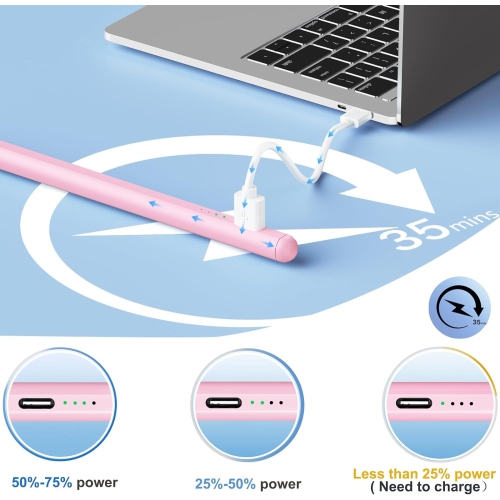 Apple Pencil Capacitive Pencil for iPad 2018-2024