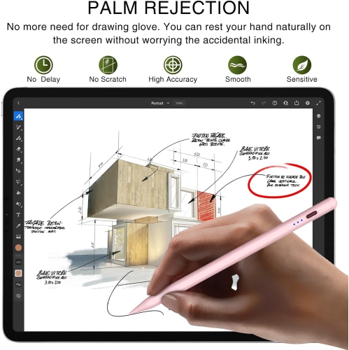 Apple Pencil Capacitive Pencil for iPad 2018-2024