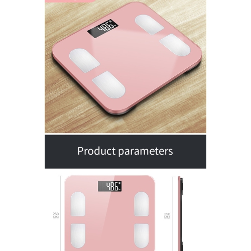 Pèse-personne professionnel - Analyse multiindicateurs, grand écran LED, mesure précise noir