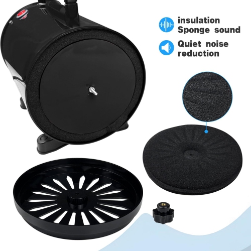 2800W Dog Hair Dryer - Adjustable Speed & Temperature Dog & Cat Dryer, Quiet Blower with Cool & Hot Air, Lightweight & Portable, Ideal for Home and