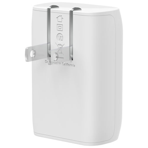 Belkin BOOSTCHARGE 30W USB-C Wall Charger - White WCA005dqWH by BELKIN - Refurbished condition - Image 2