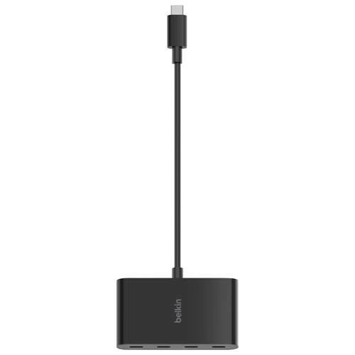 Refurbished Belkin 4-in-1 USB-C Hub with Power Delivery AVC018BTBK