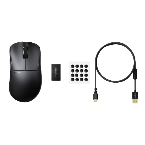 Pulsar Xlite Mini CRAZYLIGHT Wireless Gaming Mouse 41g Ultra-Lightweight, 8K Polling Rate, for FPS & Esports, Includes 8K Dongle, Jet Black