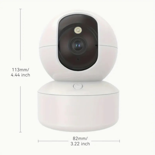 4PCS. 5g/2.4ghz WiFi smart camera, High-definition indoor safety monitor, special safety camera for baby/pets, 360° panoramic surveillance video,