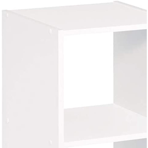 ClosetMaid – Bibliothèque avec tour de rangement multimédia décorative et tiroir 165100, blanc