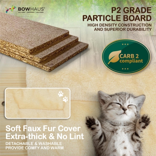 CAPHAUS 53-Inch Multi-Level Cat Tree