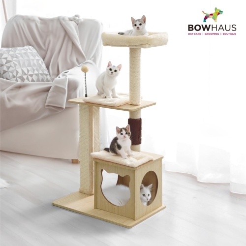 CAPHAUS 42-Inch Multi-Level Cat Tree