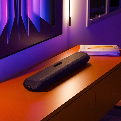 Bluesound Pulse Cinema Mini - 2.1 Wireless Multi-Room Streaming Soundbar, Black