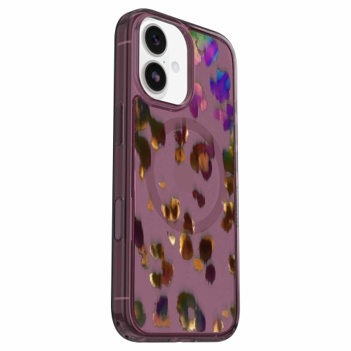 Étui transparent Symmetry d'OtterBox avec contrôle de caméra pour iPhone 17 Leopard Shift