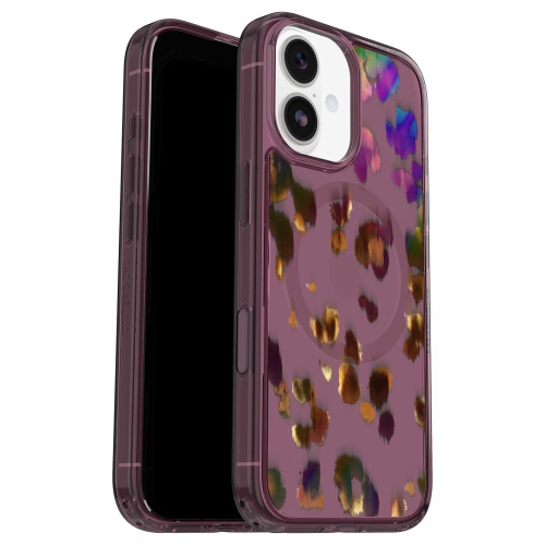 Étui transparent Symmetry d'OtterBox avec contrôle de caméra pour iPhone 17 Leopard Shift