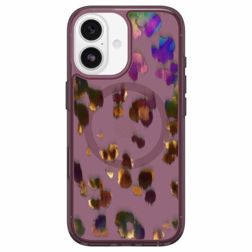 Étui transparent Symmetry d'OtterBox avec contrôle de caméra pour iPhone 17 Leopard Shift