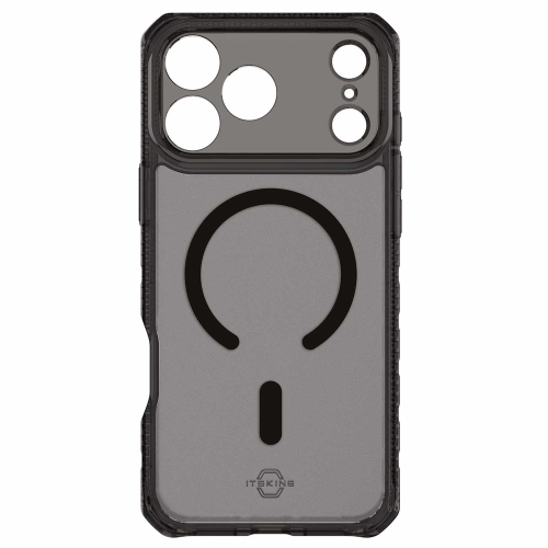 ITSKINS Hybrid_R Vapor MagSafe Case iPhone 17 Pro Smoke