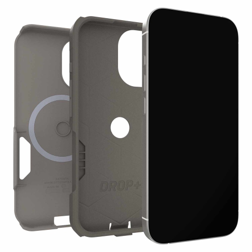 Étui MagSafe Commuter d'OtterBox avec commande de caméra pour iPhone 17 - Gris confort