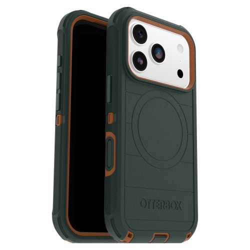 Étui Defender Pro MagSafe d'OtterBox avec contrôle de caméra pour iPhone 17 Pro Coopersmith