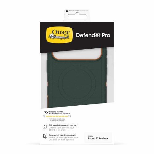 Étui Defender Pro MagSafe d'OtterBox avec contrôle de caméra pour iPhone 17 Pro Max Coopersmith