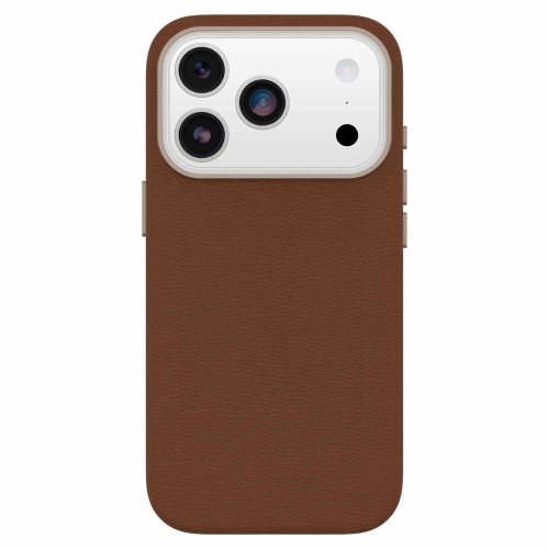OtterBox Symmetry Cactus Leather MagSafe Case w/Camera Control iPhone 17 Pro Dessert Saddle