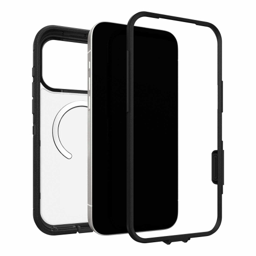 OtterBox Defender Pro XT Clear MagSafe Case w/Camera Control iPhone 17 Pro Max Dark Side