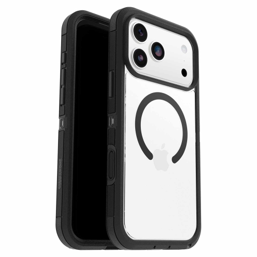 OtterBox Defender Pro XT Clear MagSafe Case w/Camera Control iPhone 17 Pro Max Dark Side